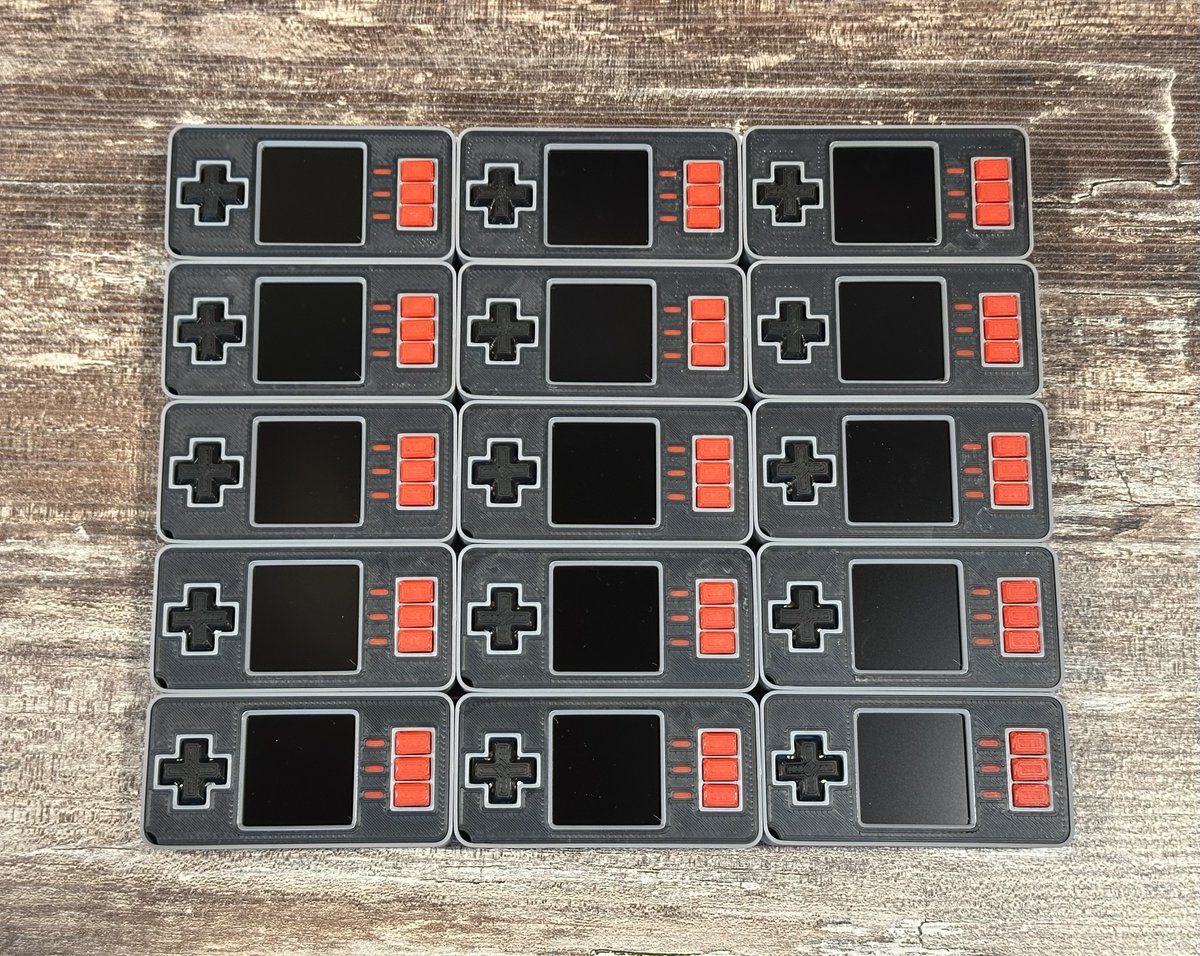 sesi_the_man's tweet photo. Someone involved in a bitcoin gaming tournament reached out about prizes for their event and thought these would be a great match, so I got to make 15 of them. Continue to love, love, love how this design turned out. 🧡 https://t.co/w4ob8KExbz