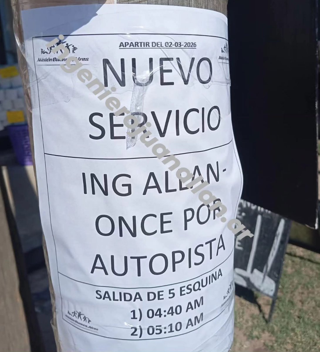 bairesbondis's tweet photo. #MisionBuenosAires
NUEVO SERVICIO EXPRESÓ 📢
•
🟢Ing Allan - once × autopista
•
Por ahora solo tendrá dos horarios y dependiendo la demanda se podrían sumar más servicios.
Sin dudas un alivió a alpargatas que está totalmente colapsada...
@CiudadDeBondis https://t.co/k0CaxC1BQW