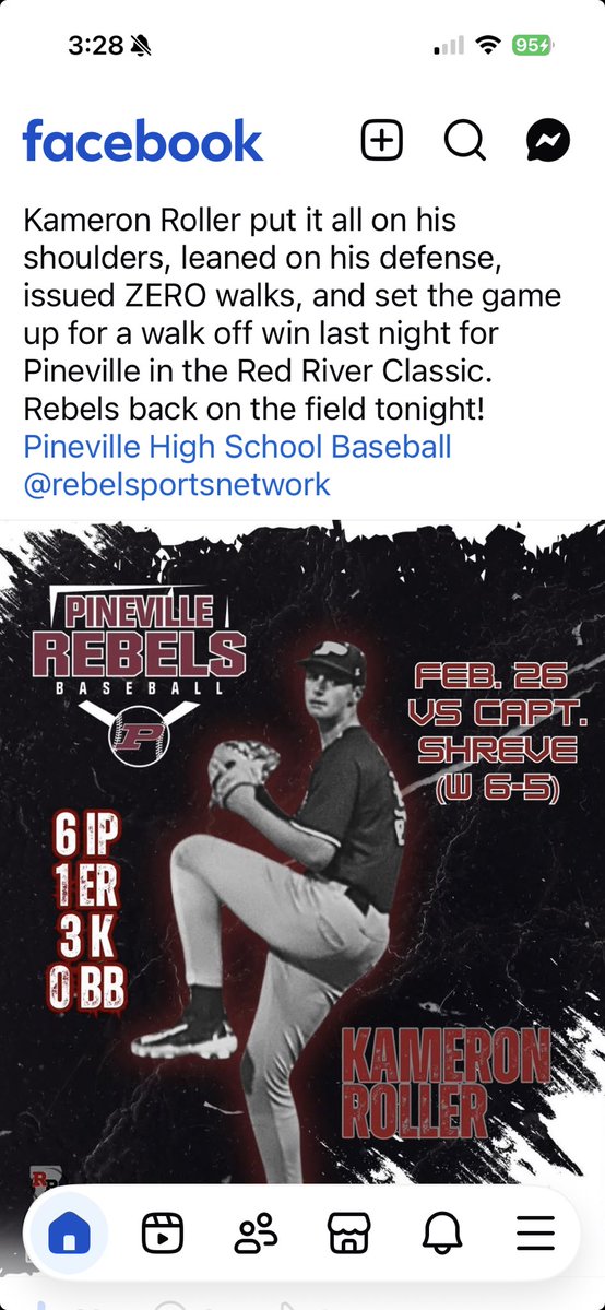 Pushing through adversity to success. Hard work pays off.  ⁦<a href="/team_louisiana/">Team Louisiana Baseball</a>⁩ ⁦<a href="/phsrebsbaseball/">Pineville Baseball</a>⁩ ⁦<a href="/Kam_Roller/">Kameron Roller</a>⁩ ⁦<a href="/RF_Dawgs/">Right Field Dawgs</a>⁩