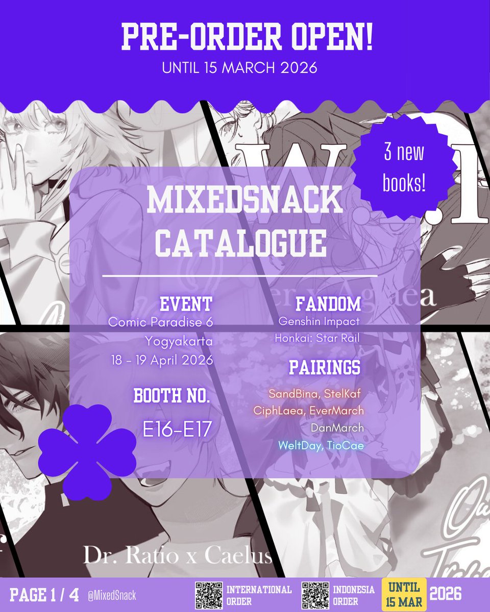 Cho 🍀 🔜 ComiPara 6 E16-17 tweet media