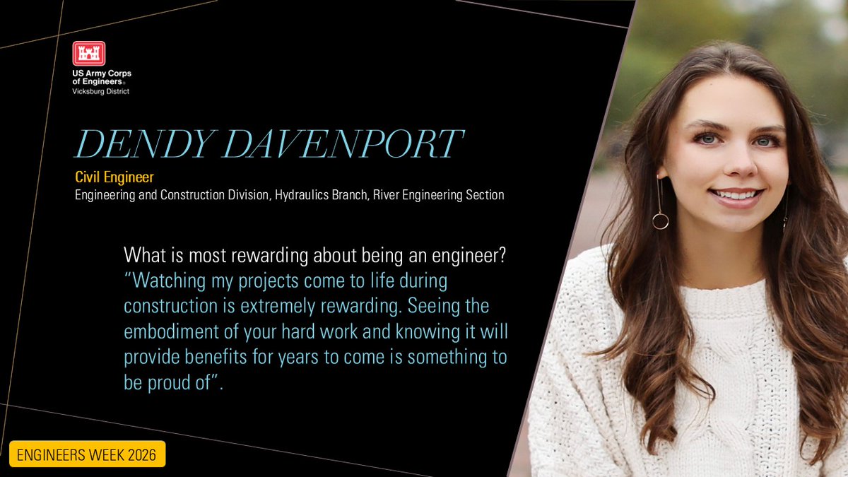 USACE Vicksburg District tweet media