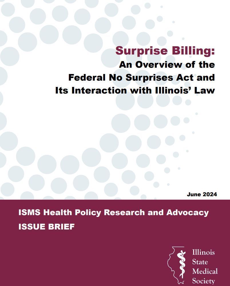 IllinoisDoctors's tweet image. What’s Surprise Billing? When a #patient receives care at a hospital or other facility that is in their network, and subsequently receives a bill from an out-of-network physician #surprisebilling buff.ly/HlrBvXW