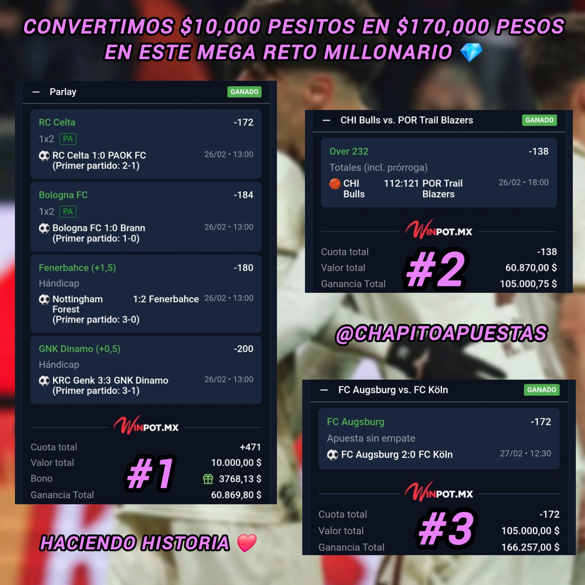 EL CHAPITO (Apuestas Deportivas) tweet media