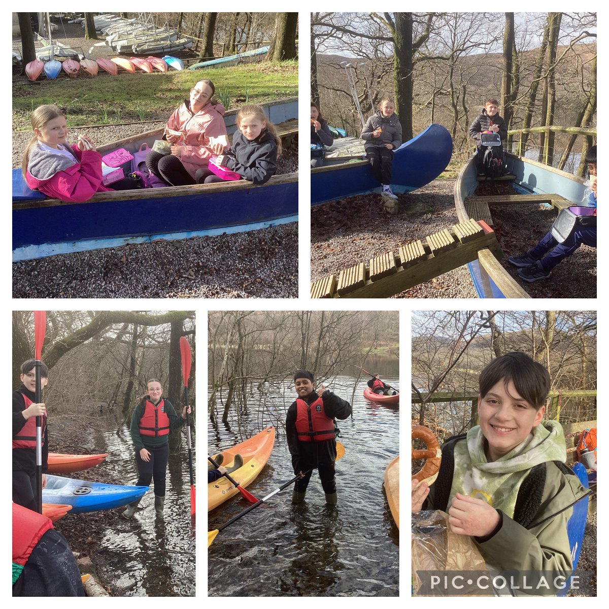 We’ve arrived at Water Park, Lake Coniston — and we’re already out on ...