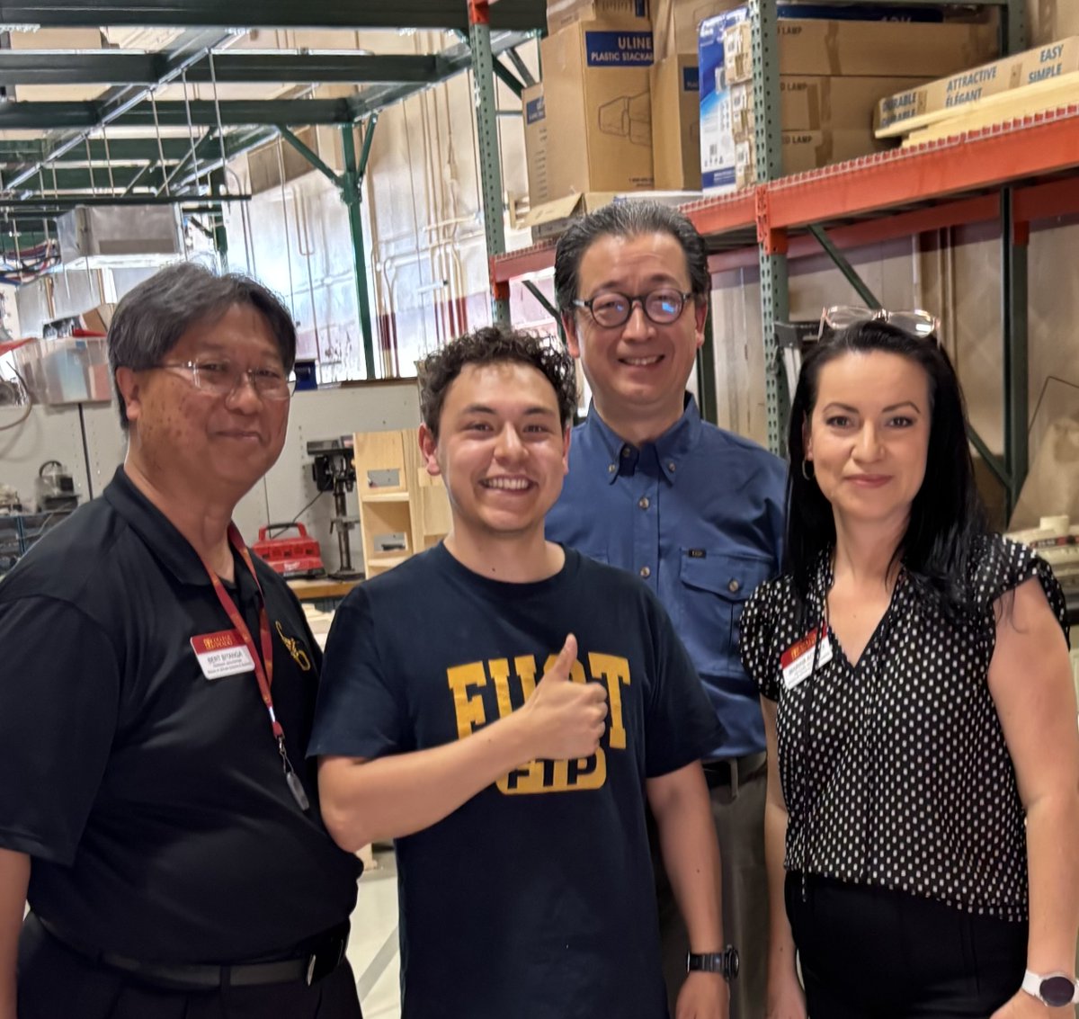 Thank you, College of the Desert for hosting the most recent board meeting for the California Architects Board. 

Board member Tian Feng had an opportunity to meet with students, as well as Professors Bert Bitanga and Marina Acosta.