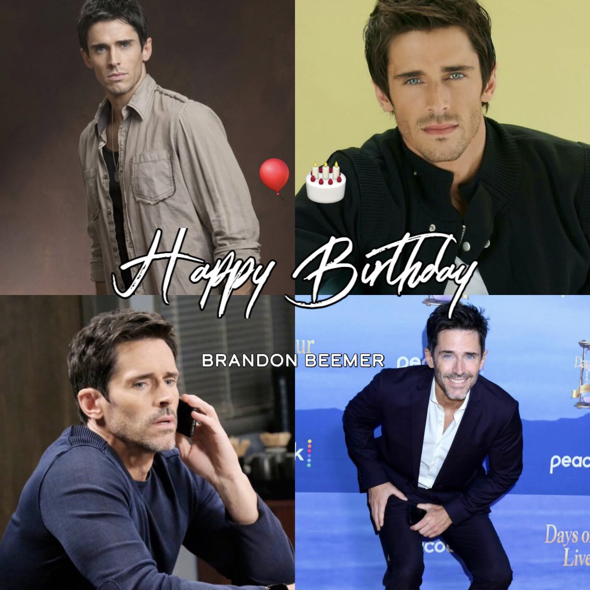 daysclassics's tweet photo. Happy Birthday to Brandon Beemer

🥳🎂🎈⏳

#daysofourlives #days #DOOL https://t.co/2B3aKq5Vwf