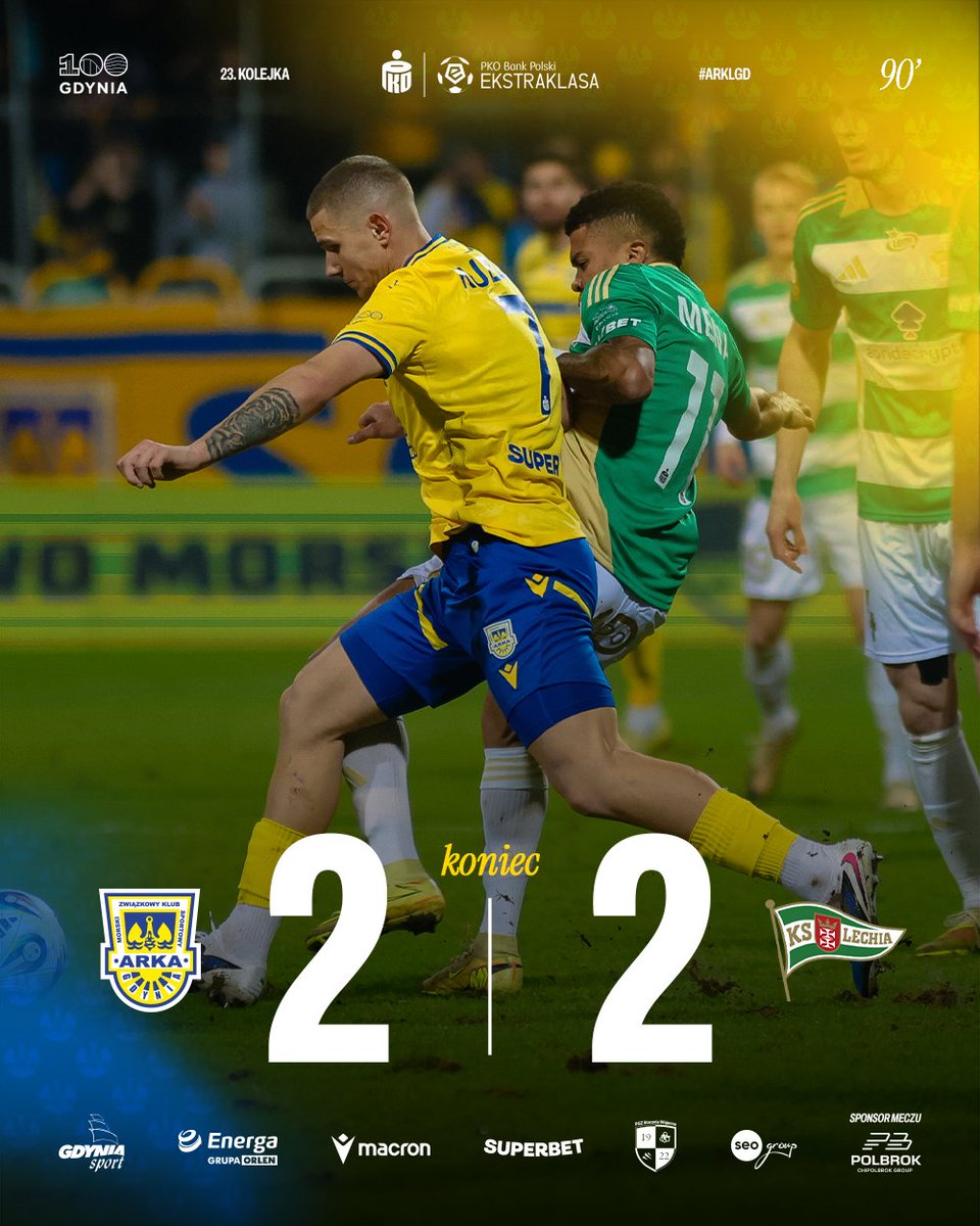 Arka Gdynia tweet media