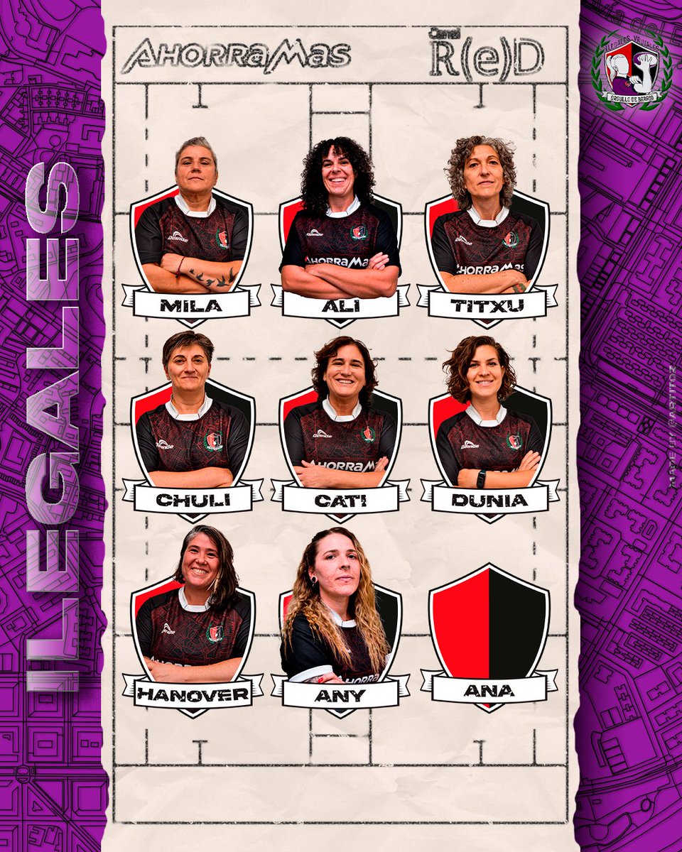 VallecasRU's tweet photo. 🏉 Convocatoria Ilegales 💜 

Nuestras Ilegales ponen rumbo a Donosti 🚐💨

📍 Puio, Donostia
🕧 12:30

🏆 Torneo organizado por #b
#Blasfemmes_Berabera.
También compartirán jornada con #Allquelarre y #Art_Amak_Pirolitikak 😍

¡A disfrutar y dejar el nombre del barrio bien alto! https://t.co/CLzLHZGE7n