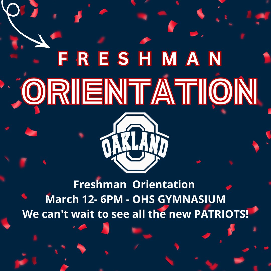 Oakland High School (@oaklandrcs) on Twitter photo 