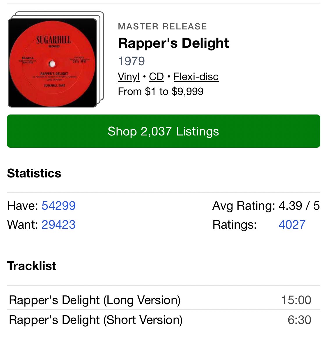 ritmoysonido's tweet photo. Think we also underrate that the very first rap hit was sold as a danceable 15 minute single. Rap was born in the GROOVE! https://t.co/yy29IQDEk2