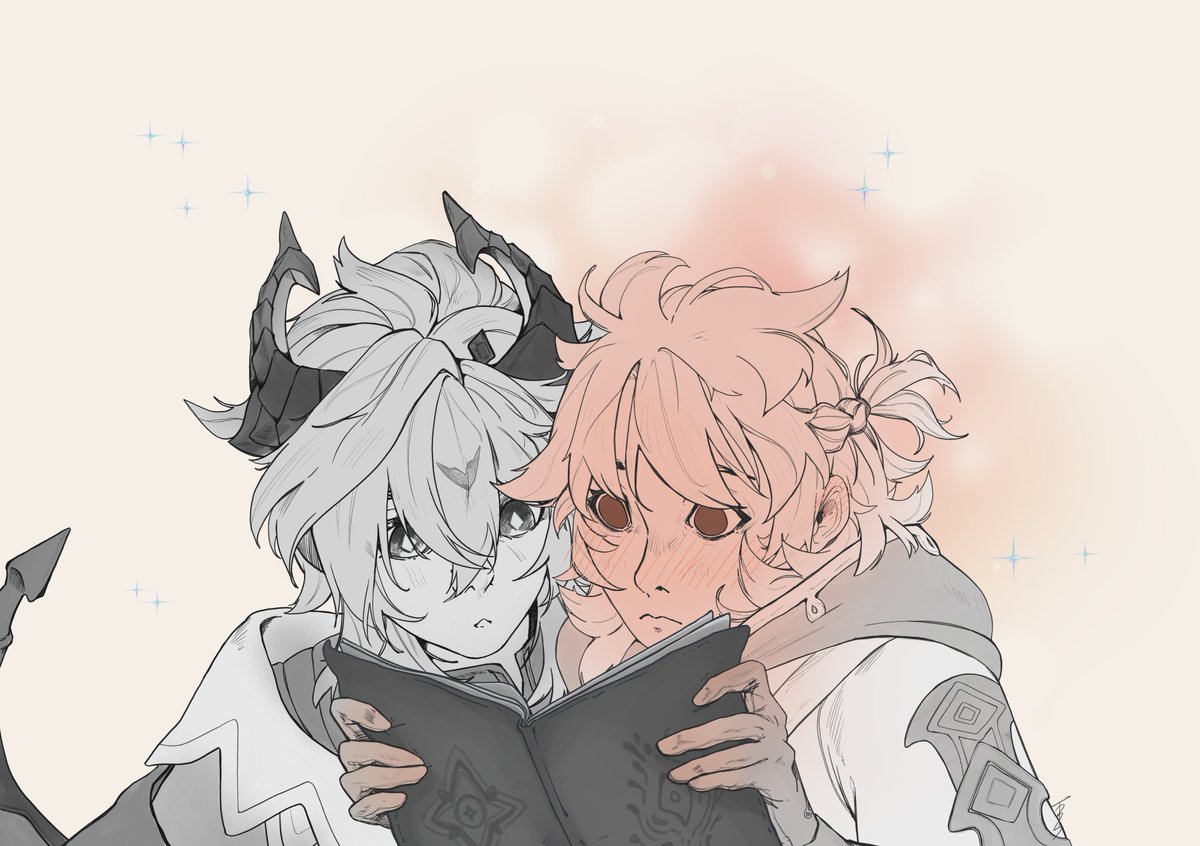"uh.. I don't really understand this 'special' report Kaeya sent you. Albedo?" 

#durin #Albedo #GenshinImpact
