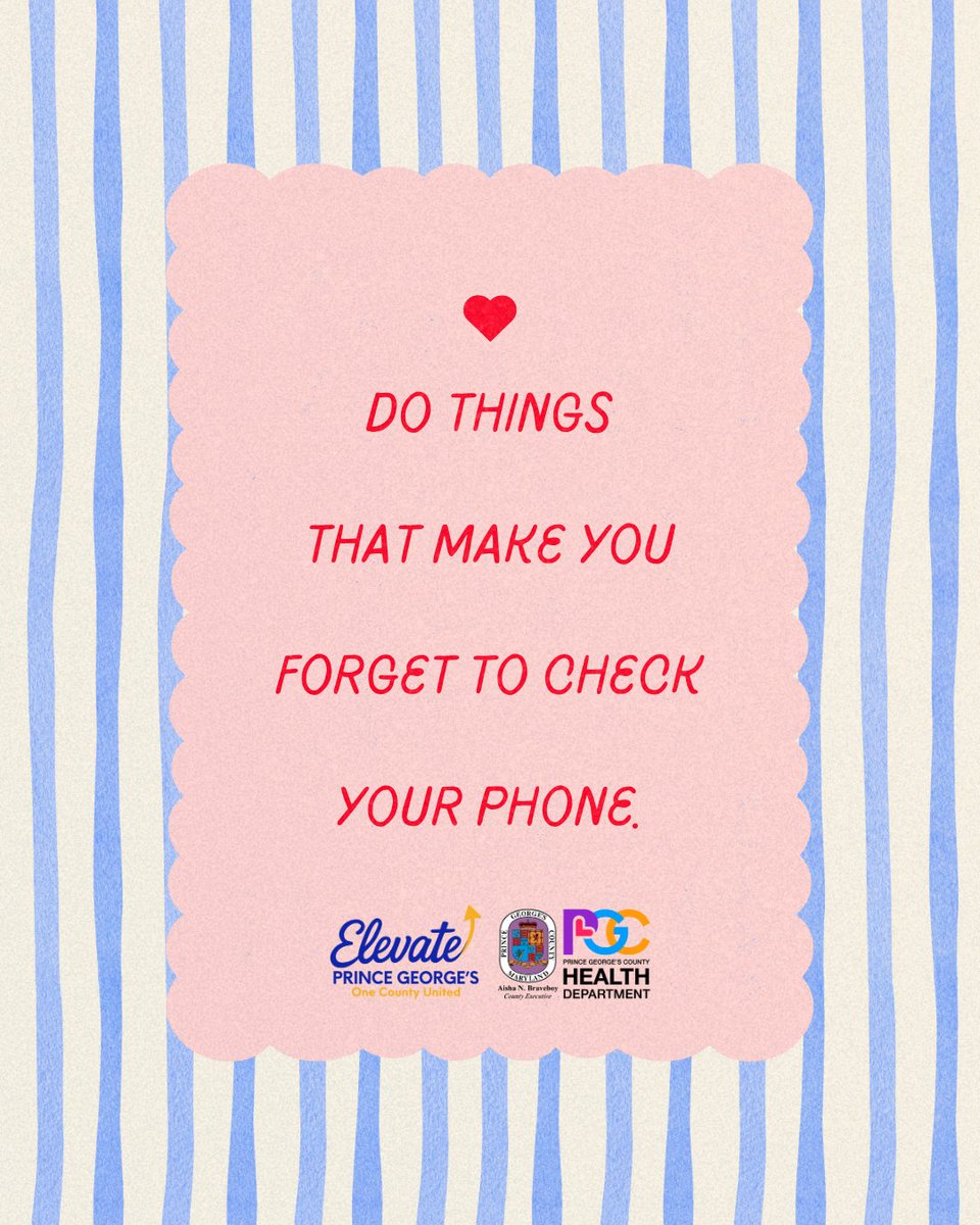 Prince George's County Health Dept. tweet media