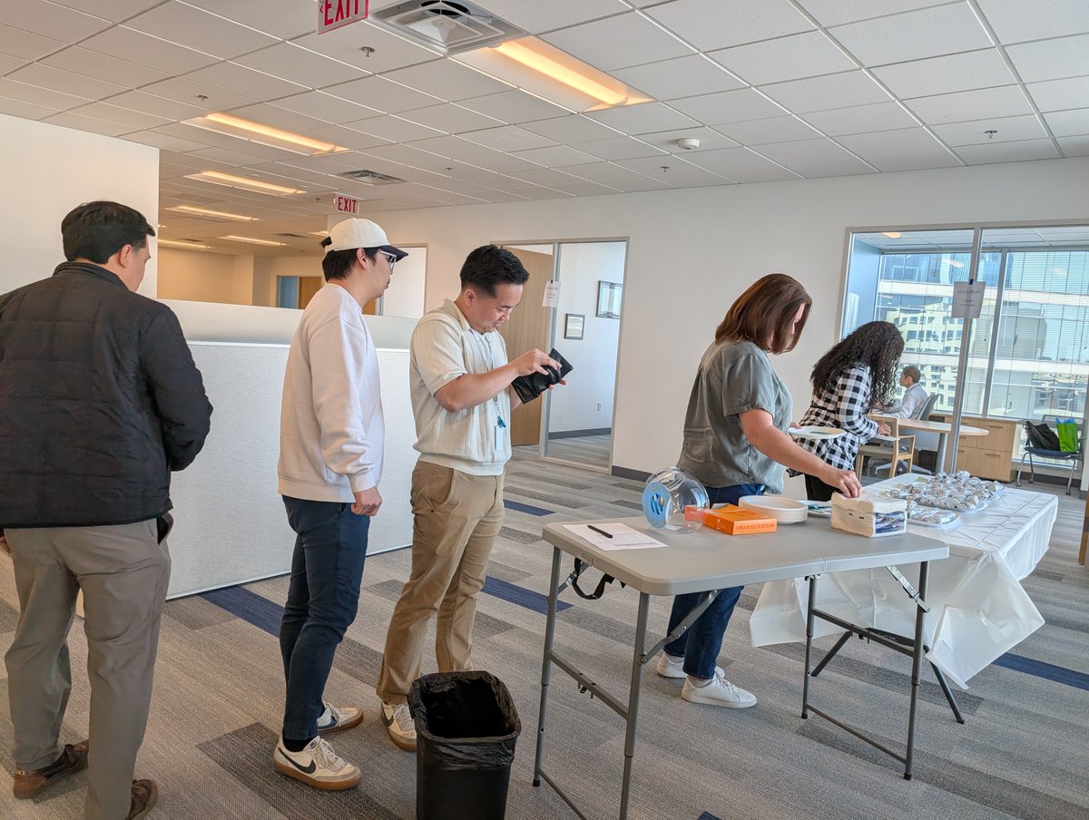 TokioMAmerica's tweet photo. As part of our February efforts to support @CUREchildcancer, our Plano, TX office hosted a breakfast taco event. This event was further made special by an appearance from CEO Kenyu Okuda. We love to see all levels of our organization coming together to work towards a common goal. https://t.co/fGwHtpkSSh
