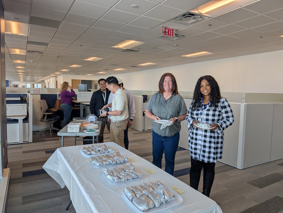 TokioMAmerica's tweet photo. As part of our February efforts to support @CUREchildcancer, our Plano, TX office hosted a breakfast taco event. This event was further made special by an appearance from CEO Kenyu Okuda. We love to see all levels of our organization coming together to work towards a common goal. https://t.co/fGwHtpkSSh