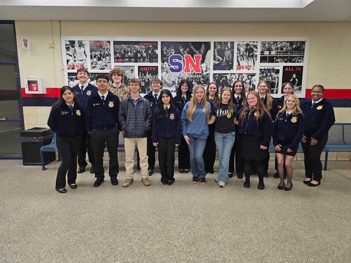 Yesterday, the Hunt FFA Chapter competed in the Tar River Federation Rally, and our students represented Hunt with excellence!
Congratulations to all of our members for their hard work, dedication, and outstanding representation of Hunt FFA. We are proud of you!