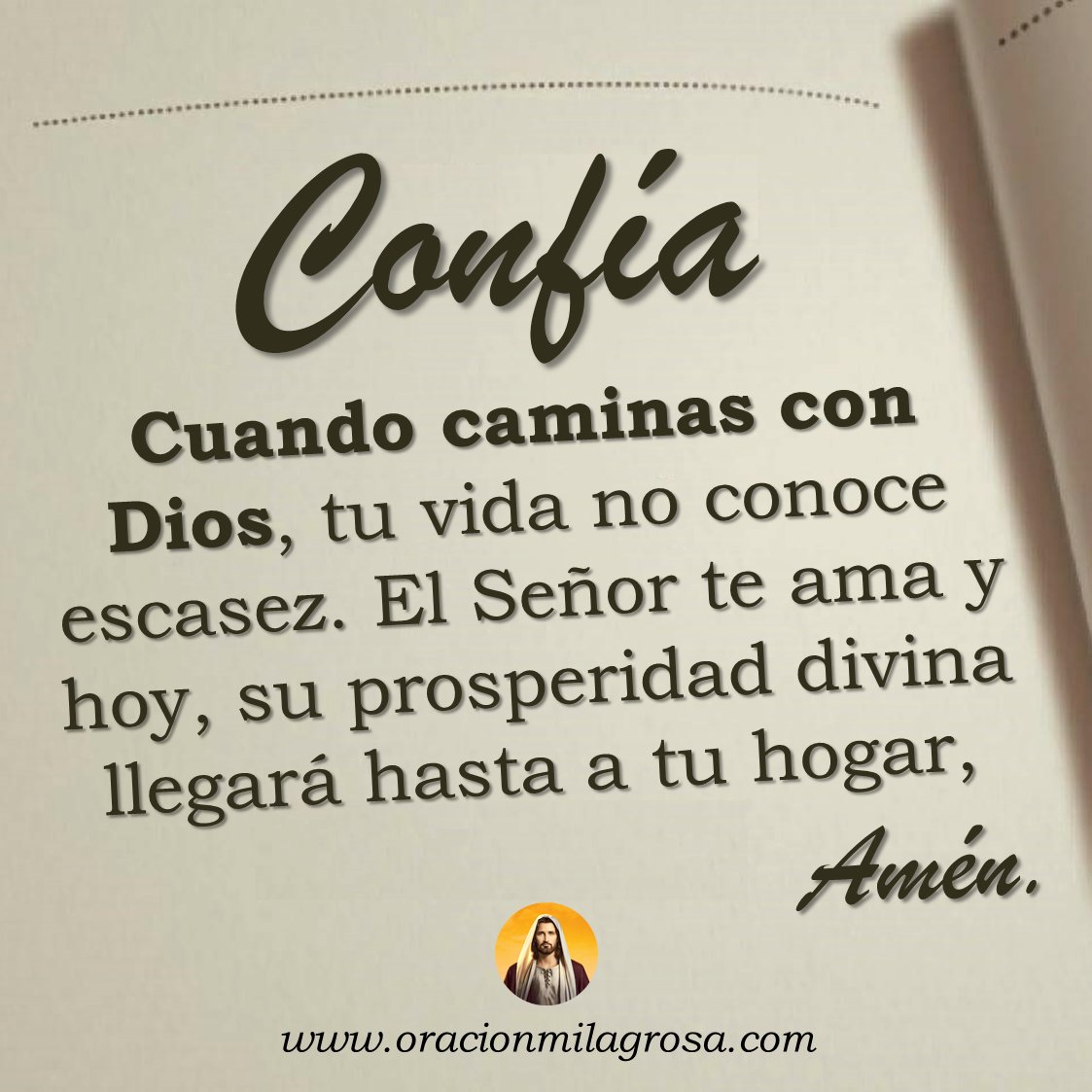 Si así lo crees, responde: AMÉN 🙏