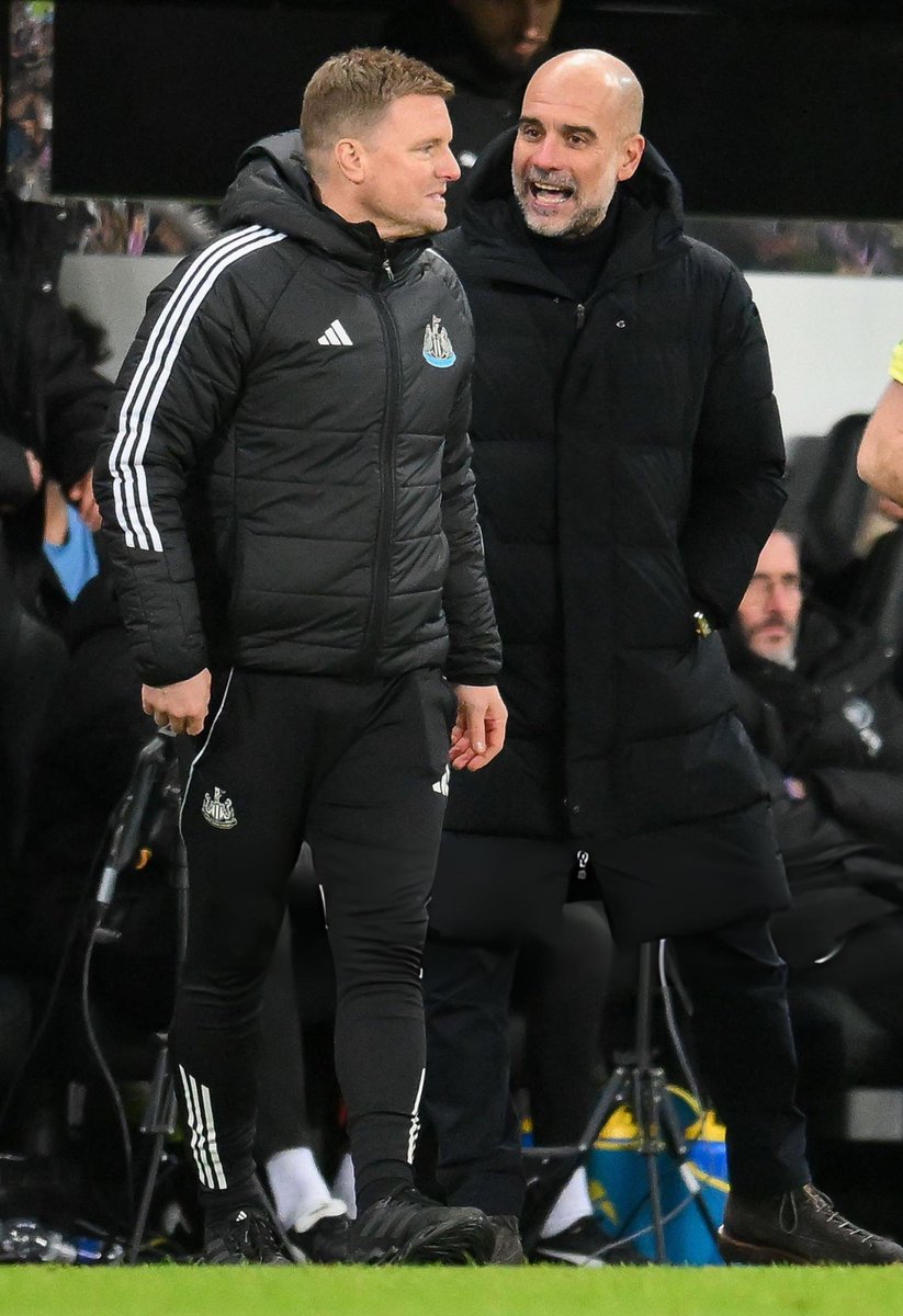 Pep Guardiola: “How many times have we played against Newcastle this season? Hopefully we can play in the [Champions League] final against them…”

🎥 youtu.be/KnJxkO76098