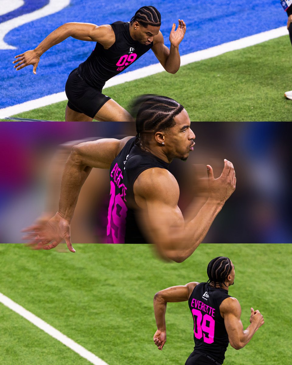 Just Another Day 😤

@dayleneverette._ runs an official 4.38 at the #NFLCombine

📺: <a href="/nflnetwork/">NFL Network</a> 

#GoDawgs