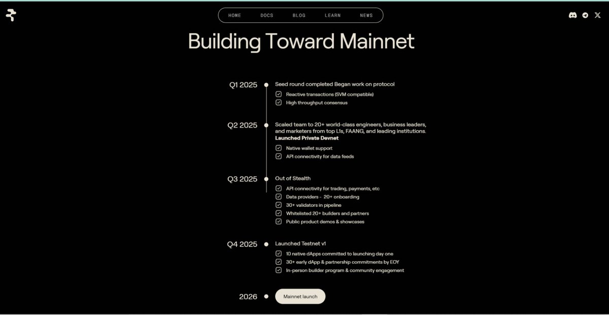 GM Grialo 
Rialo has reached several stages which are in accordance with its roadmap, this is the biggest achievement in Rialo which is one stage away from mainet, hopefully Rialo will remain consistent and continue to develop. <a href="/RialoHQ/">Rialo</a>