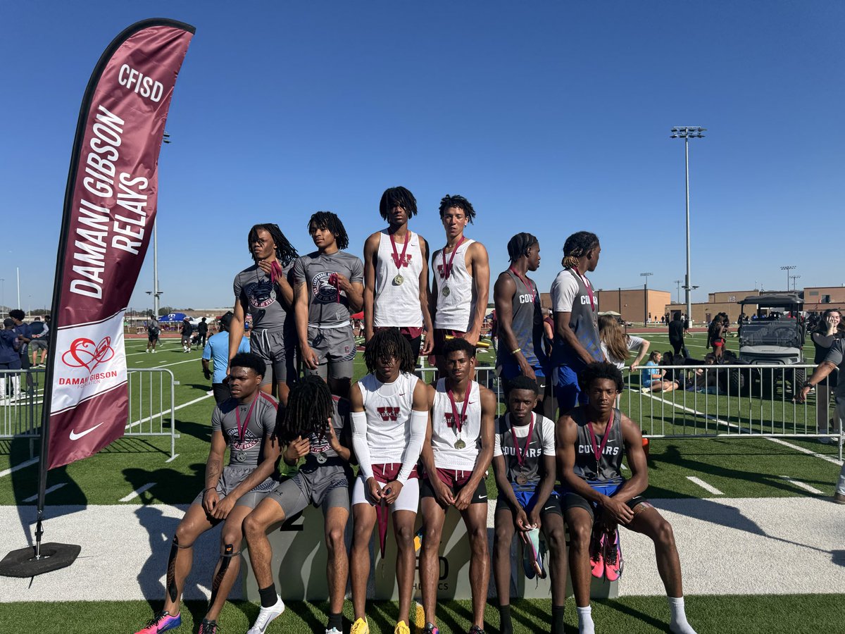 Cy Woods Boys Track & Field tweet media