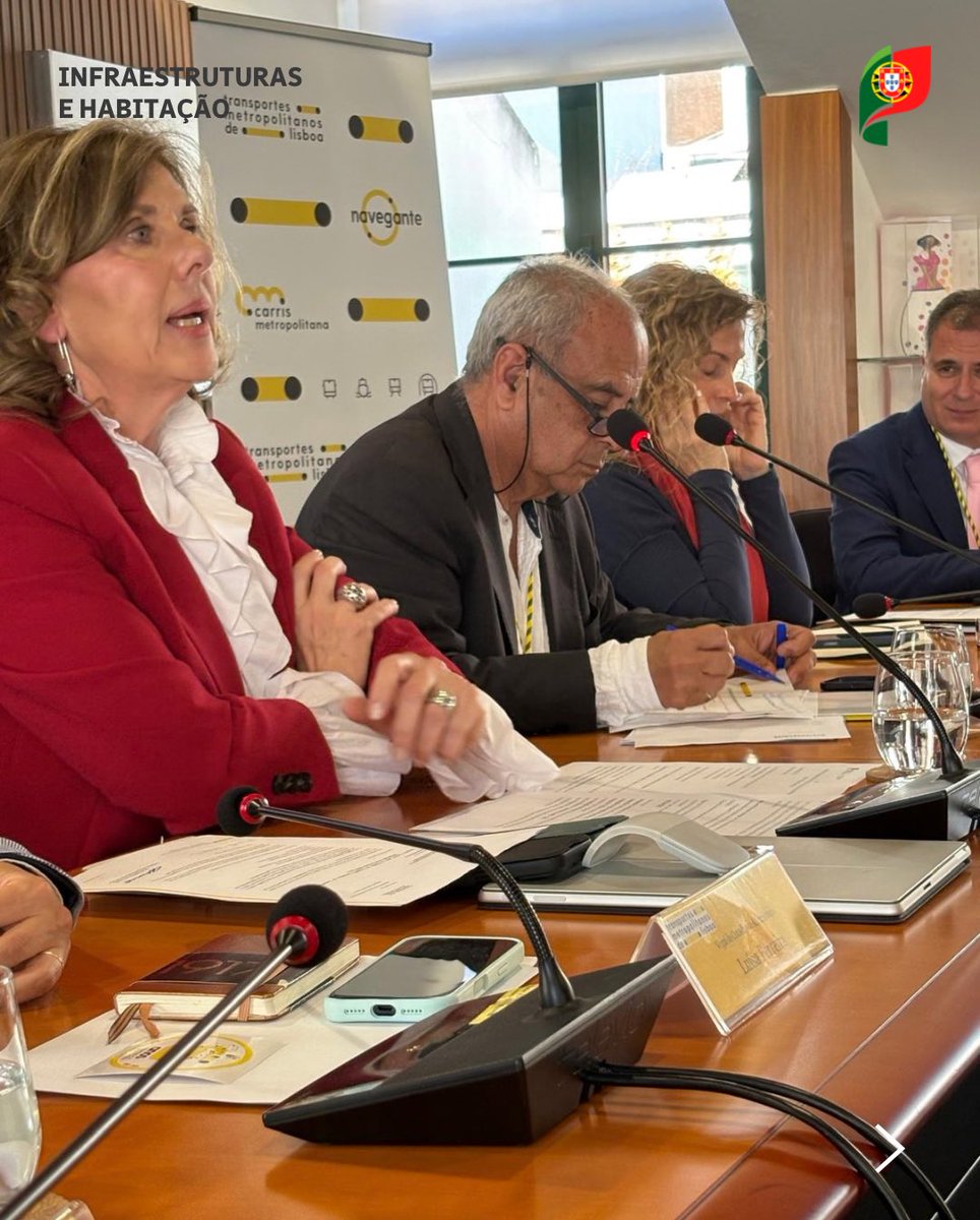 iestruturas_pt's tweet photo. Secretária de Estado, Cristina Pinto Dias, na reunião Conselho Consultivo de Tecnologias para a Mobilidade, da TML
#MIH #MinistériodasInfraestruturaseHabitação #Mobilidade #TML #TransportePúblico #Integração
#Intermodalidade https://t.co/7AeMF8Sqfu