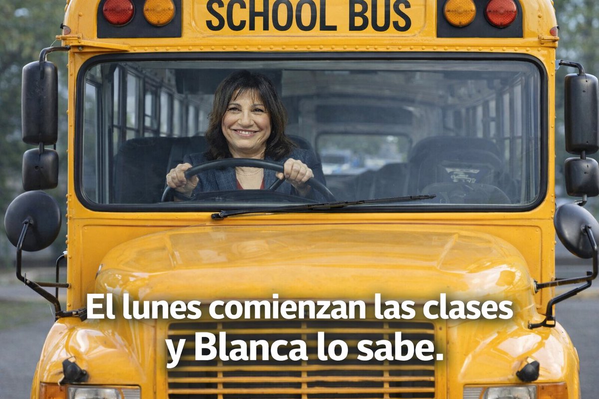 El lunes comienzan las clases y ahora si, Blanca Rodriguez irá a buscar a cada niño para llevarlo a la escuela.