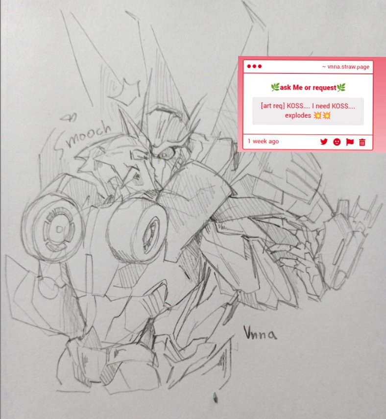 Vnn4_'s tweet image. Some KOSS to Keep the doctor away..
🍓Request
#KOSS #Starscream #knockout #tfp