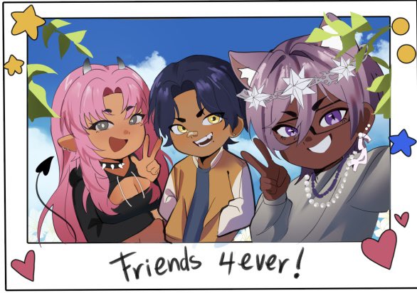 Got are commissioned for my sister and and friend for their birthdays <a href="/KandiVT/">KANDI THE TOOTH DEMON ♡</a>