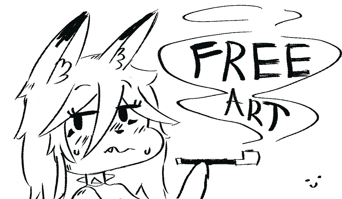 #freeart give me ref of ur oc or smth and ill try my best to draw it !!! can be nsfw or sfw whatever u want (i mostly draw furry/fluffy things soooo.... have that in mind !) #art #freeart #furryartist #furrynsfwart #furry