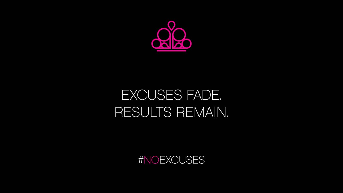 Excuses fade. Results remain. Let your work speak louder than your limits. –Trent