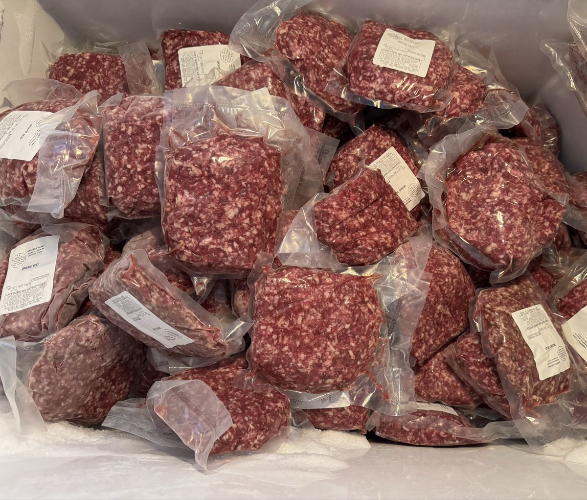 We just replenished out freezers with a side (half) of beef, including 165# of hamburger! 🍔 
Order online: brokenpfarm.com 

If you’re interested in purchasing a whole or half beef later this spring, please reach out and we will send you info/put you on our waiting list.
