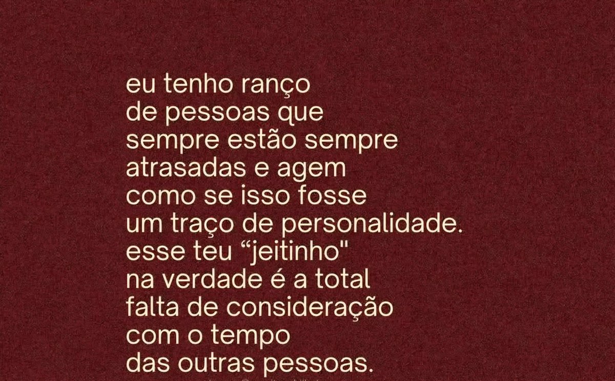 Tal e qual 🤨