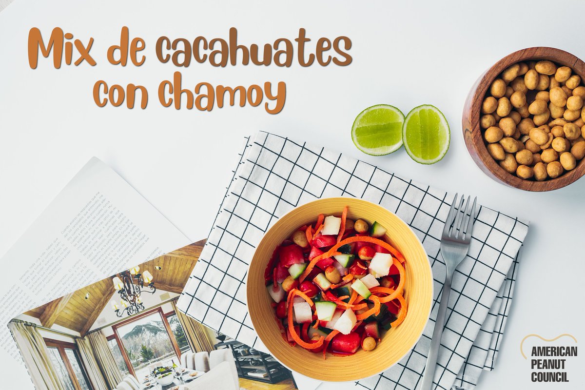 Si quieres disfrutar un snack facilito, delicioso y saludable, prueba con esta idea: ¡Mix de #cacahuates con chamoy! ☺️🥜

¡Ponle energía a tu viernes!