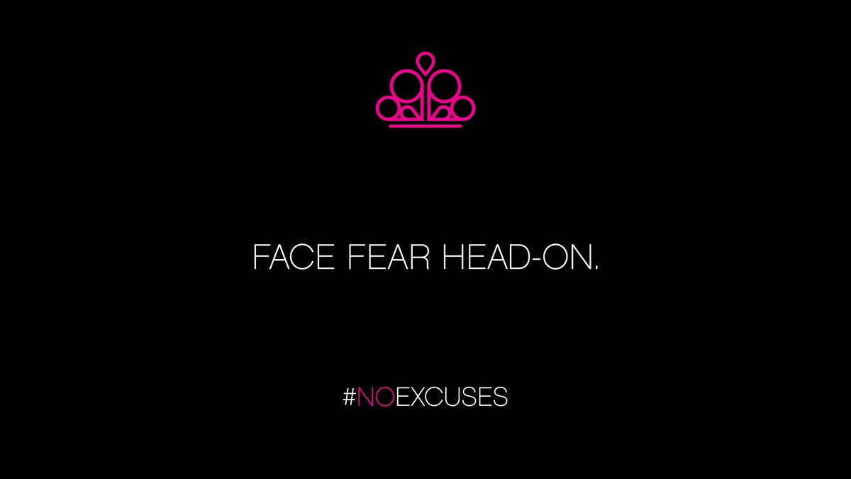When fear is holding you back, what’s your first step to overcome it? -Trent
