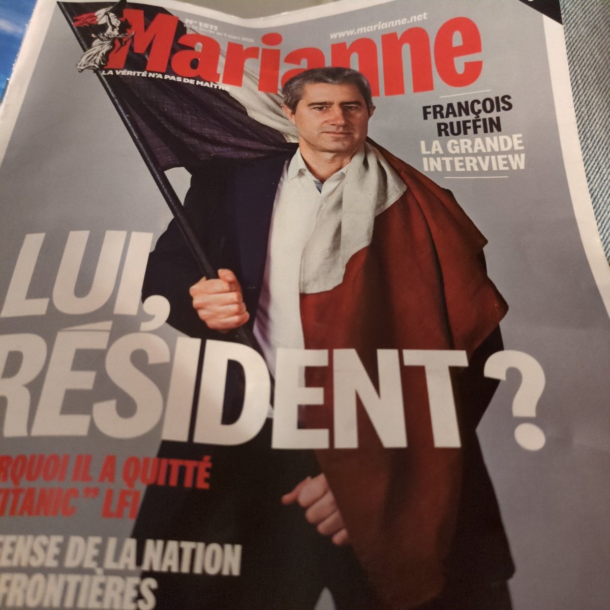 Sebastish's tweet image. Il fait lire l'interview de @Francois_Ruffin dans @MarianneleMag : le #bluelabour arrive en France et passe par la Picardie. La question  : dans des clivages politiques dominés par le sociétal, pr le RN comme LFI, le social et l'économie peuvent ils exister ? #Presidentielle2027