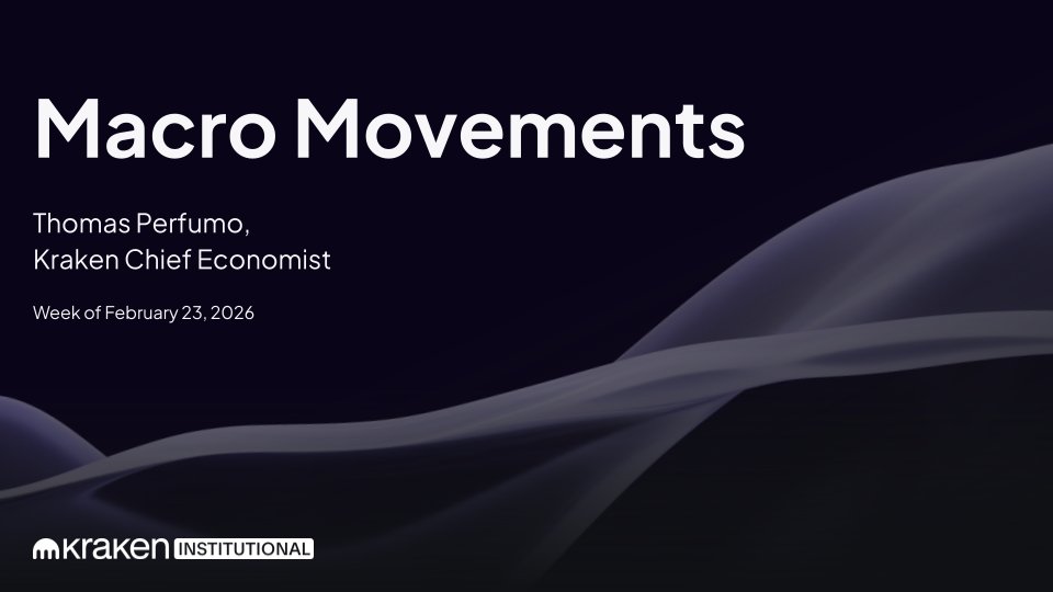 Is crypto repricing inside a macro liquidity shift?

☑️ ETF flows reversed
☑️ Stablecoin growth stalled
☑️ Options positioning in crypto equities shifted net short

<a href="/ThomasPerfumo/">Thomas Perfumo, CFA | thomasp.eth 🐒</a>, Kraken’s Chief Economist, unpacks the data in Macro Movements ⤵️ 
docsend.com/view/fbjz62tmj…