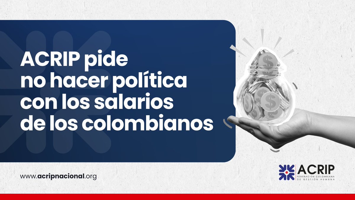 En esta entrada se plantea por qué despolitizar el debate ayuda a tomar mejores decisiones, proteger el empleo y construir acuerdos más sostenibles en las organizaciones.

Conozca la reflexión completa aquí: acripnacional.org/economia/acrip…