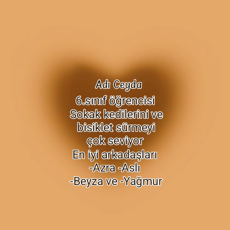 Geç saatte çizim perileri yanıma gelip bana bir şeyler anlatınca ortaya böyle şirin bir kızçe çıktı
yetmezmiş gibi bu kıvırcığımıza bazı özellikler vereyim deyince en sonunda benim kafamda şöyle bir fikir oluştu "sırf yazmayı seviyorum diye keşke kısa ama güzel bir hikayesi olsa"