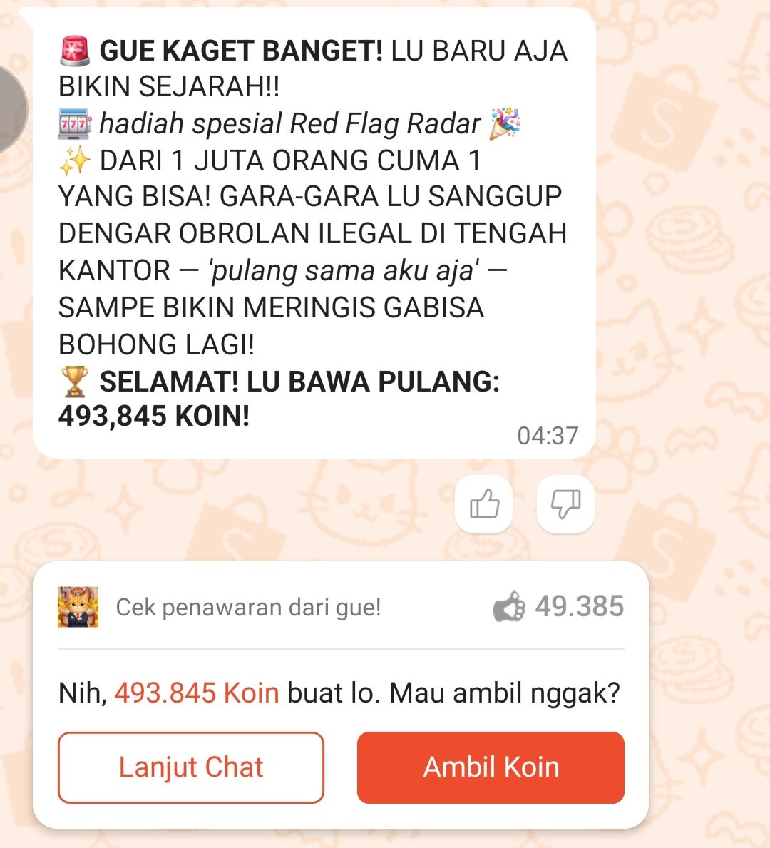 ddablee_b's tweet photo. Wkwkwkw makasih ya teman kuu ceritamu sngt membantuu https://t.co/IhEIjMh5B0