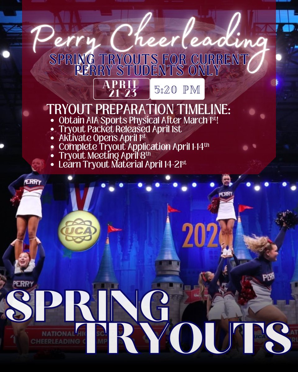 Perry Pom & Cheer tweet media