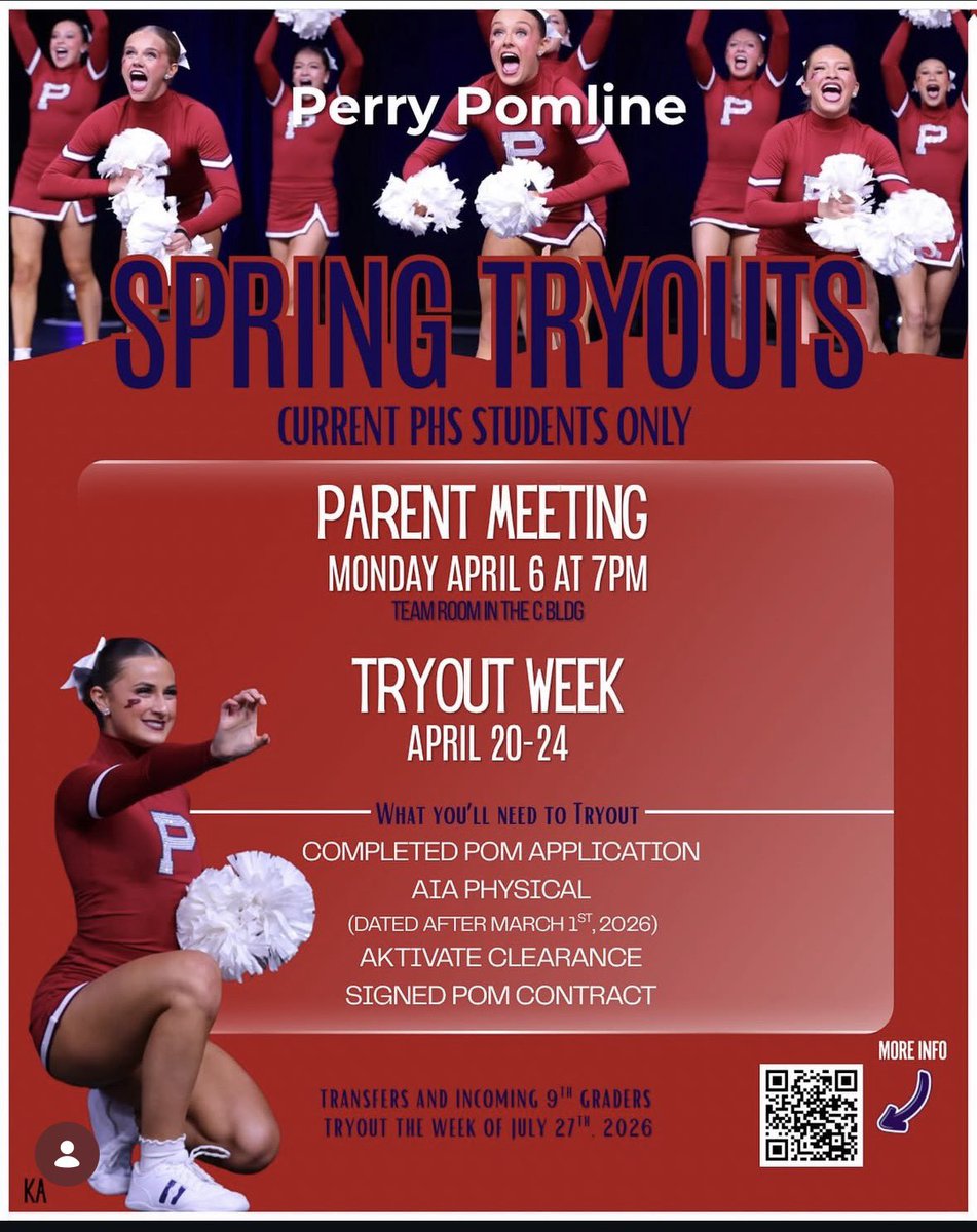 Perry Pom & Cheer tweet media