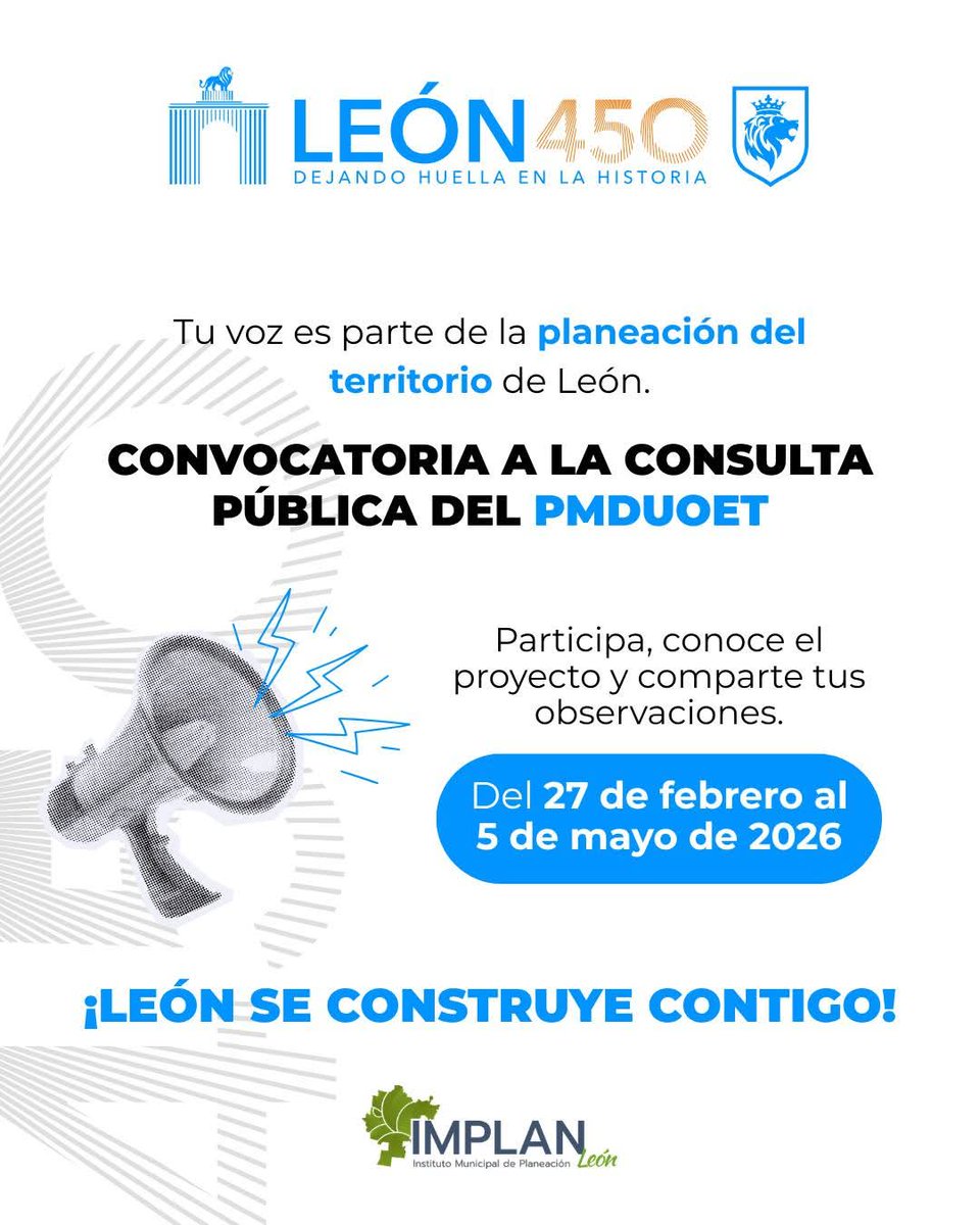 Instituto Municipal de Planeación de León, Gto. tweet media