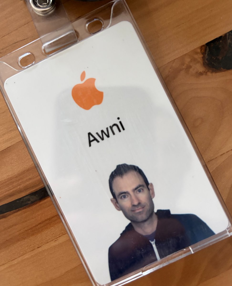 Awni Hannun tweet media