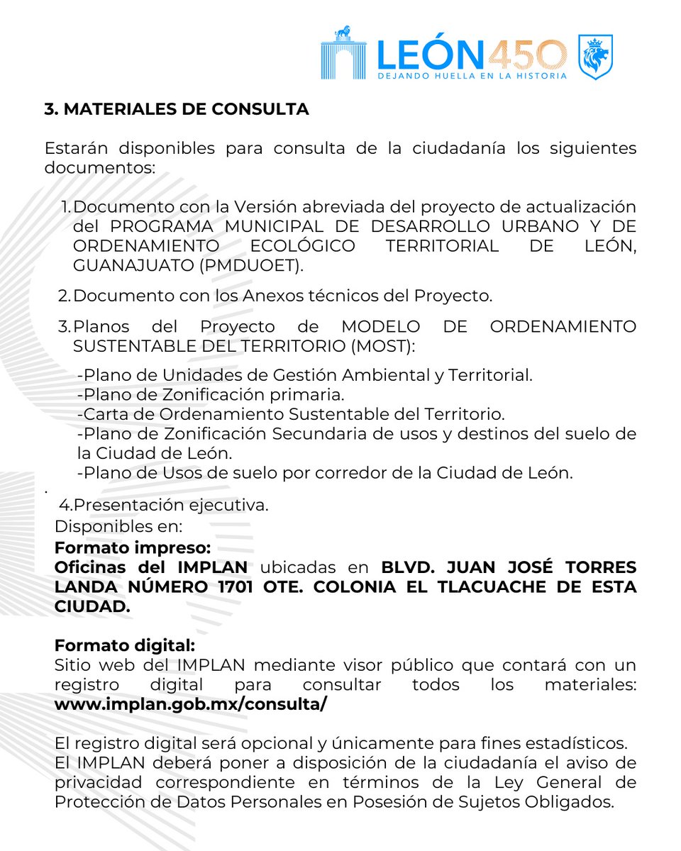 Instituto Municipal de Planeación de León, Gto. tweet media