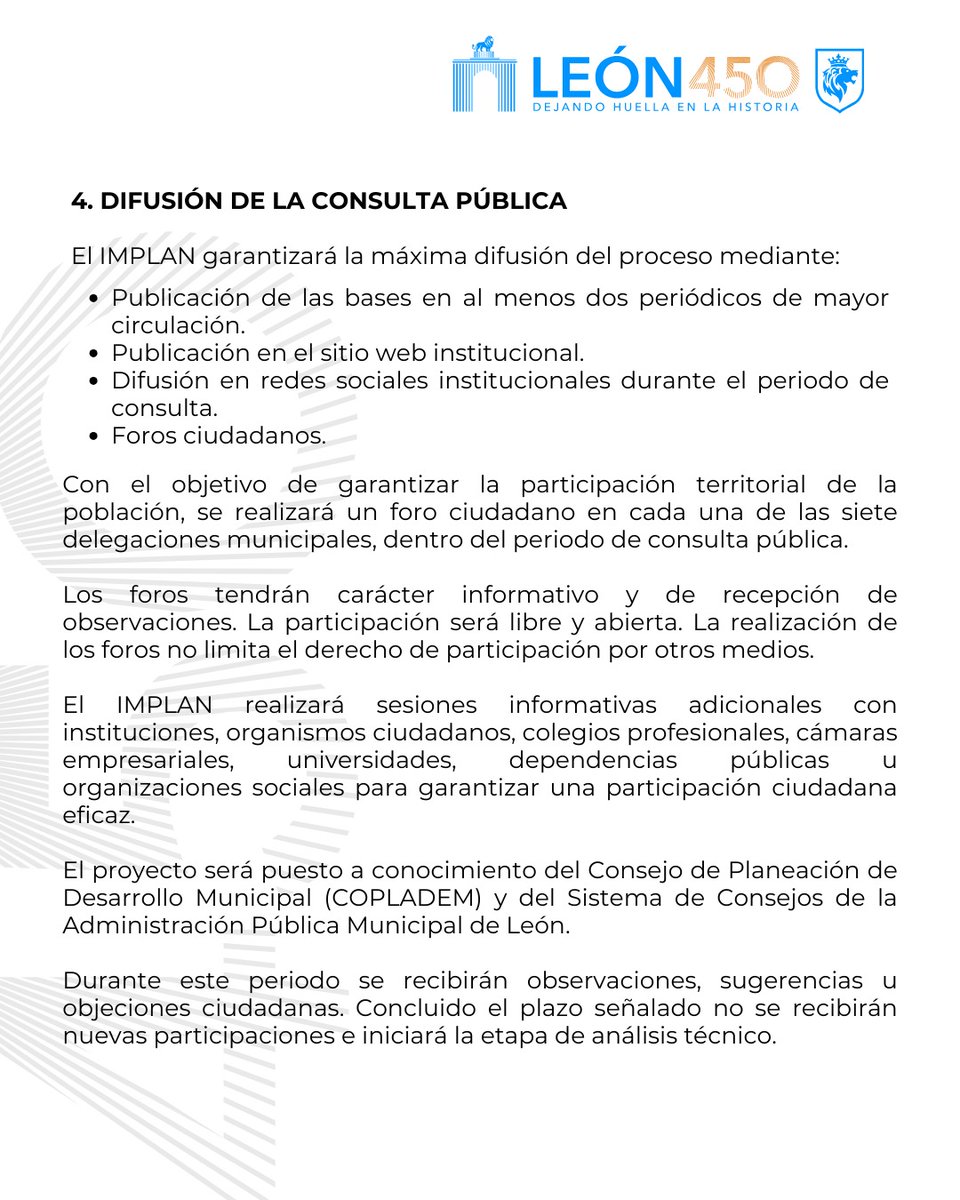 Instituto Municipal de Planeación de León, Gto. tweet media