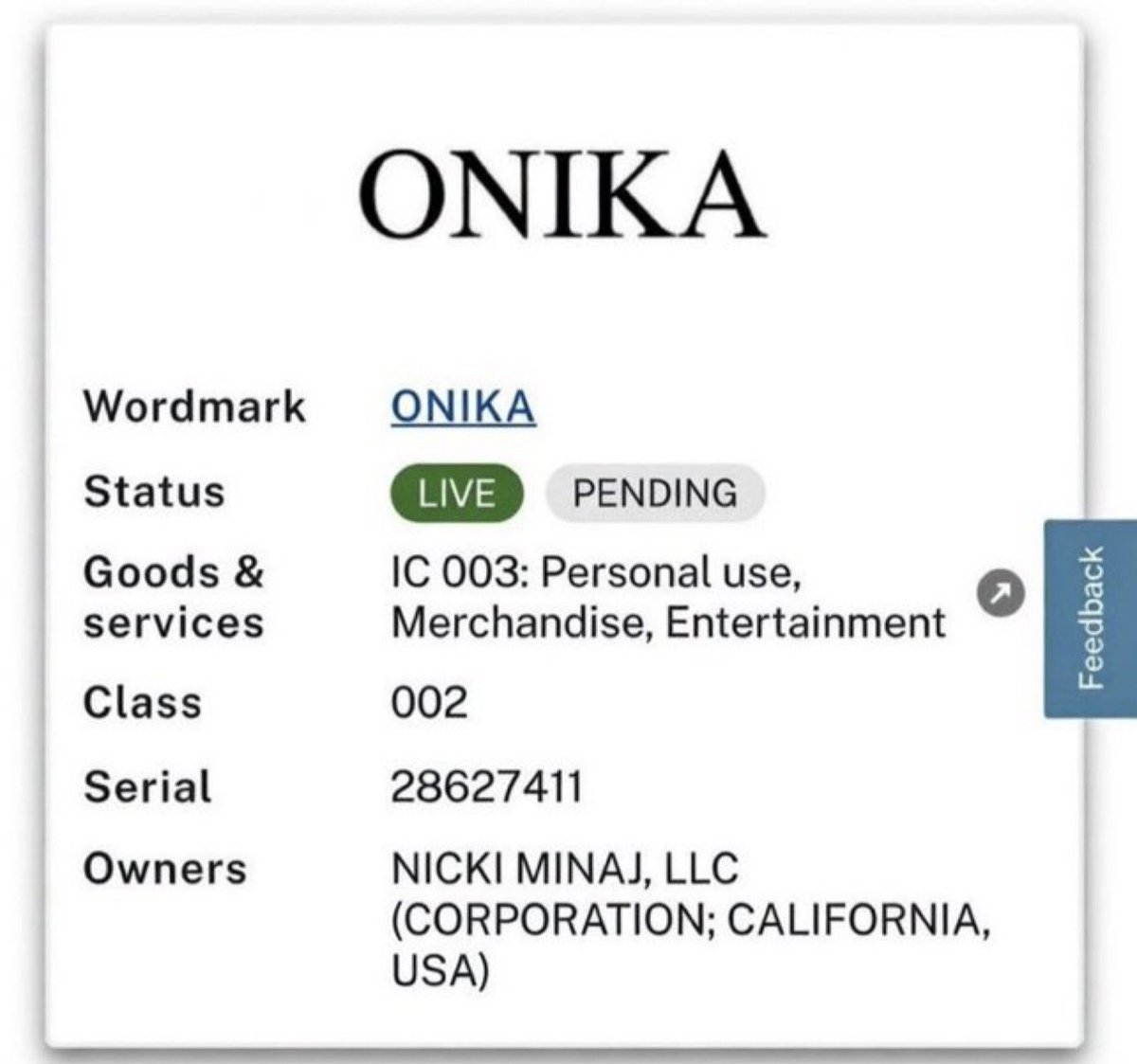 OH “ONIKA” IS COMING TO TAKE OVER ONCE AGAIN ‼️ i can’t wait for this coming era

Im ready for ONIKA branding 🔥🦄🎀 <a href="/NICKIMINAJ/">Nicki Minaj</a>