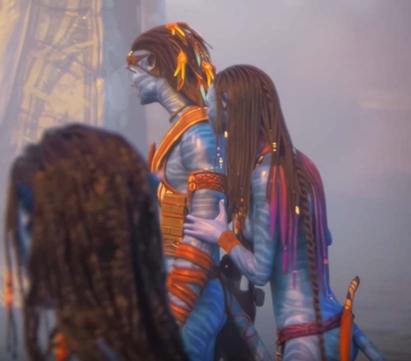 In front of the tulkun elders and they still got to be touching? Shameless