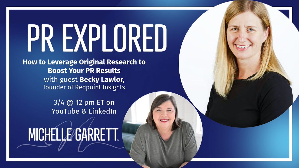 Michelle Garrett | B2B PR Consultant/Writer tweet media