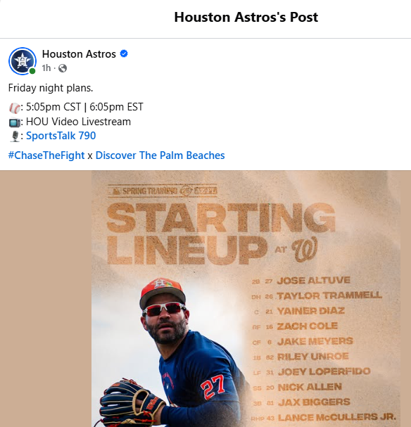 Saw this on Facebook, does anyone know what "HOU Video Livestream" means? They don't seem to be answering the 100 people that have asked.