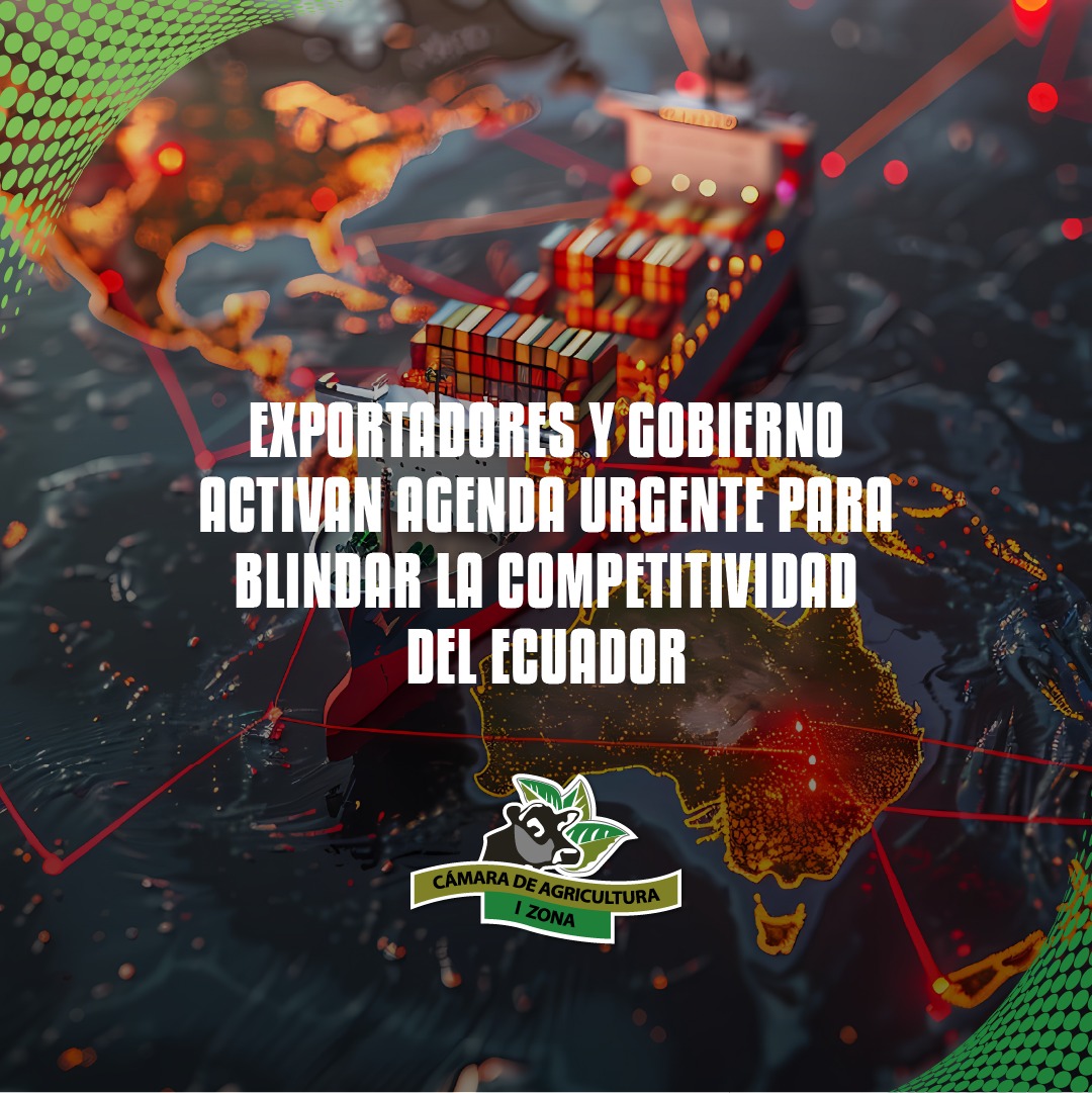 📦🤝 Exportadores y Gobierno activan una agenda urgente para blindar la competitividad del Ecuador en mercados globales, con acciones que fortalecen comercio exterior, articulación institucional y soluciones técnicas. 🌎🇪🇨

✨ Si el agro crece, el Ecuador crece. 🌱